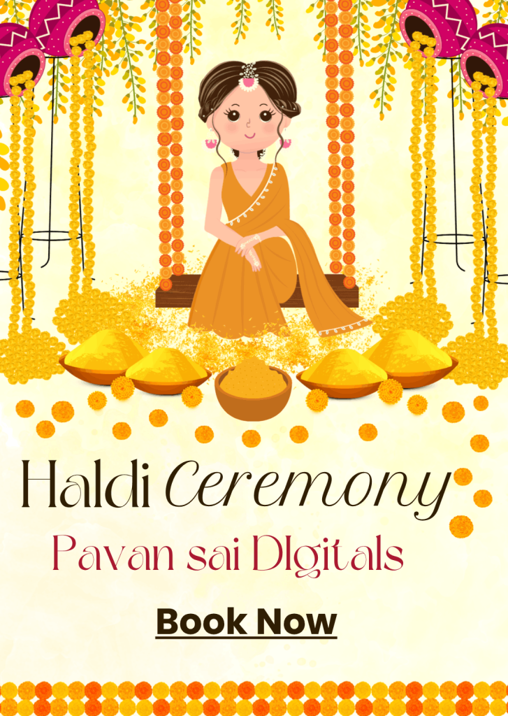 Haldi Ceremony Photography in Bapatla